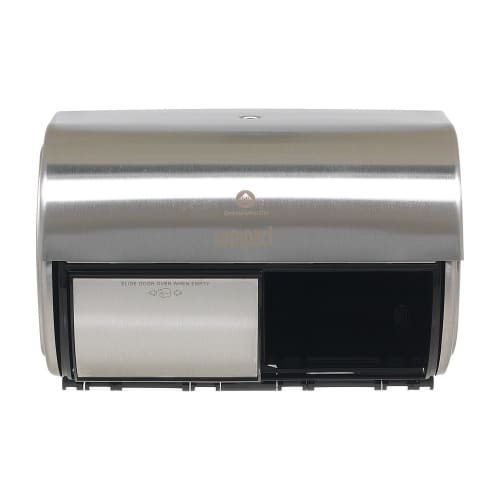 Georgia-Pacific Compact 2-Roll Side-By-Side Coreless High-capacity Toilet Paper Dispenser